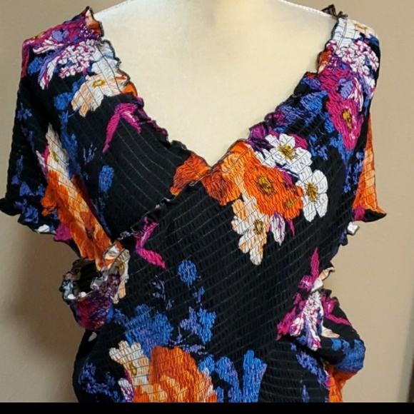 XHILERATION WOMENS FLORAL JUMPSUIT - Picture 3 of 8